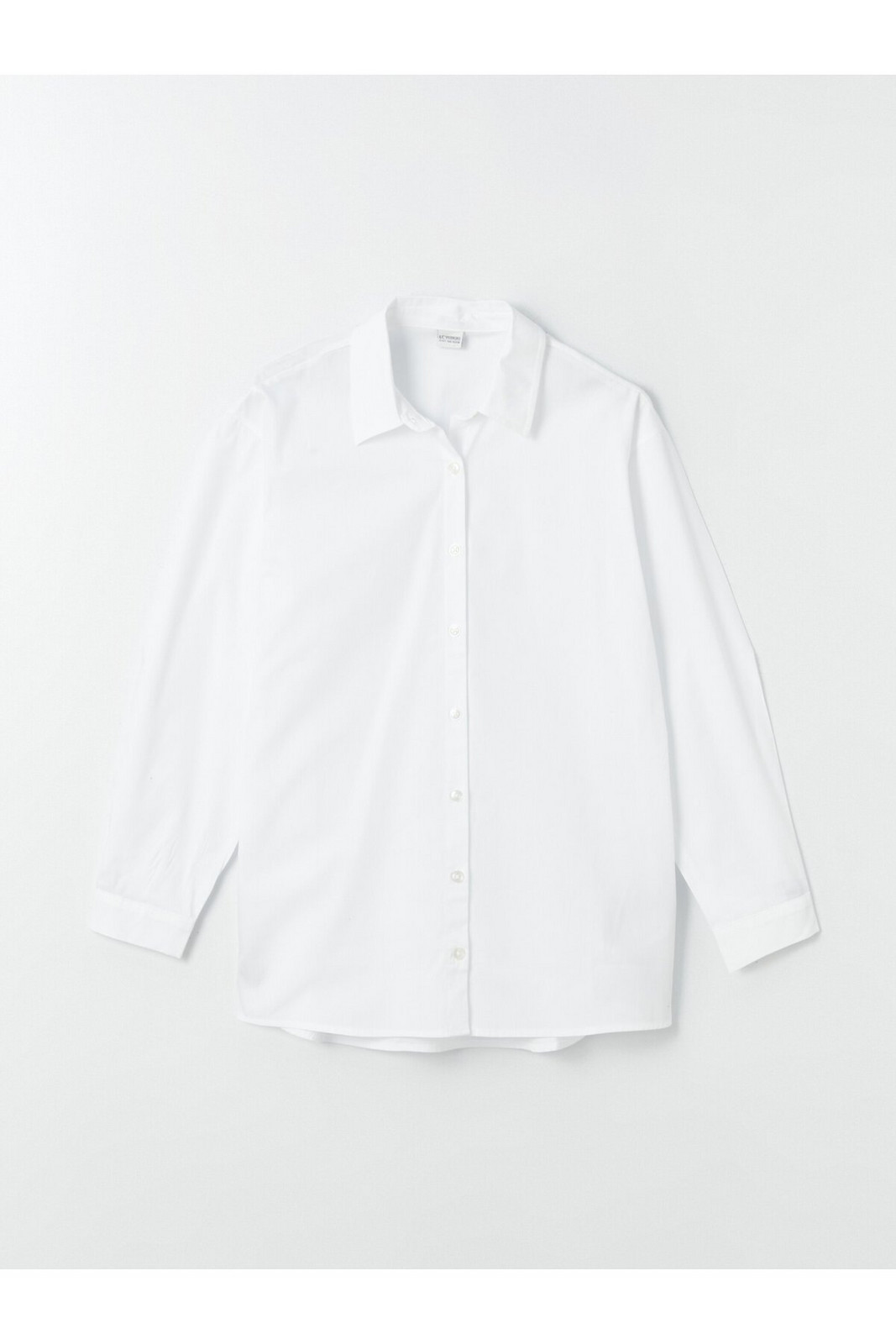 LC Waikiki Basic Long Sleeve Poplin Girls Shirt