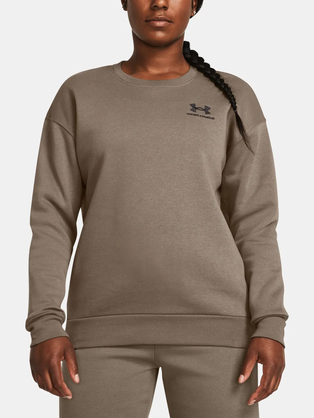 Dámská mikina Under Armour Essential Fleece Crew