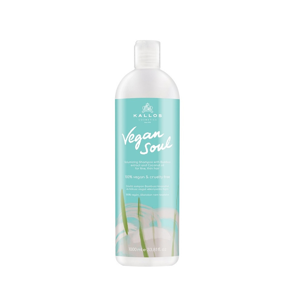 KALLOS PO Kallos Vegan Soul Shampoo 1000 ml POŠKOZENÉ