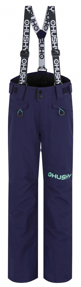 Husky Dětské lyžařské kalhoty Gunis Kids dark blue 140