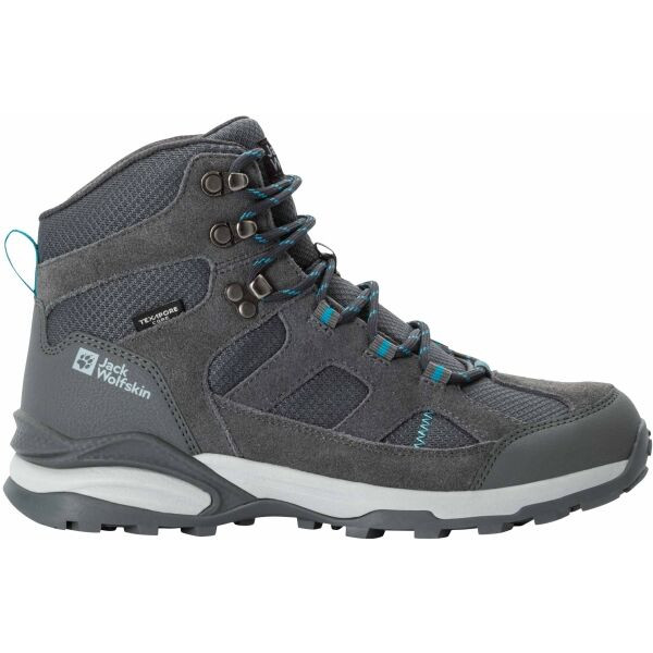 Jack Wolfskin TRAIL HIKER TEXAPORE MID W Dámská treková obuv, šedá, velikost 39