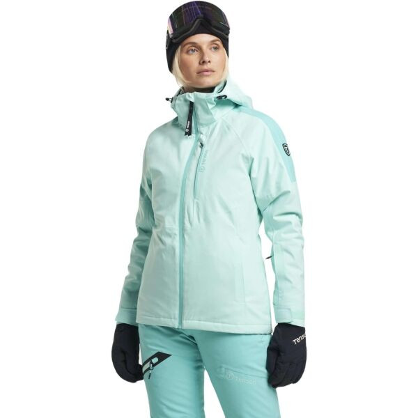 TENSON CORE SKI JACKET Dámská lyžařská bunda, tyrkysová, velikost