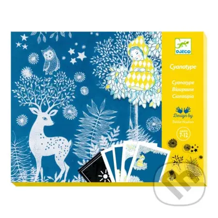 Pri mesačnom svite: Kyanotypová (fotocitlivá) sada - Djeco