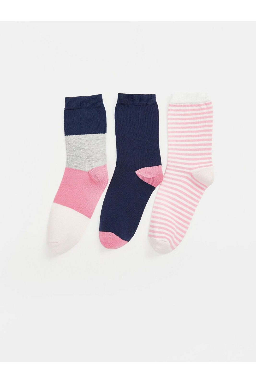 LC Waikiki 3-Pack of Lcw Patterned Women's Socks