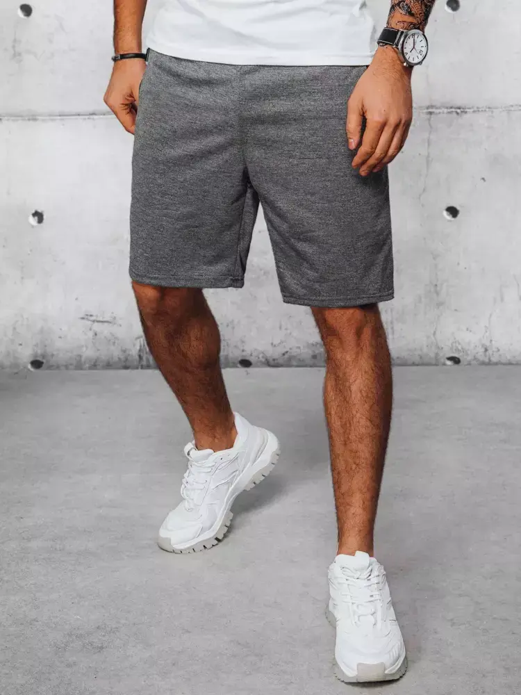 Pánské kraťasy sportovní Barva tmavě šedá DSTREET