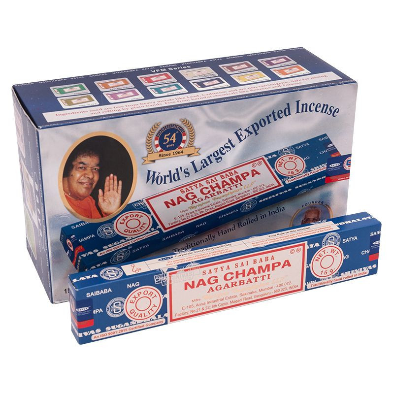 Himalife Vonné tyčinky Satya Nag Champa - Agarbatti