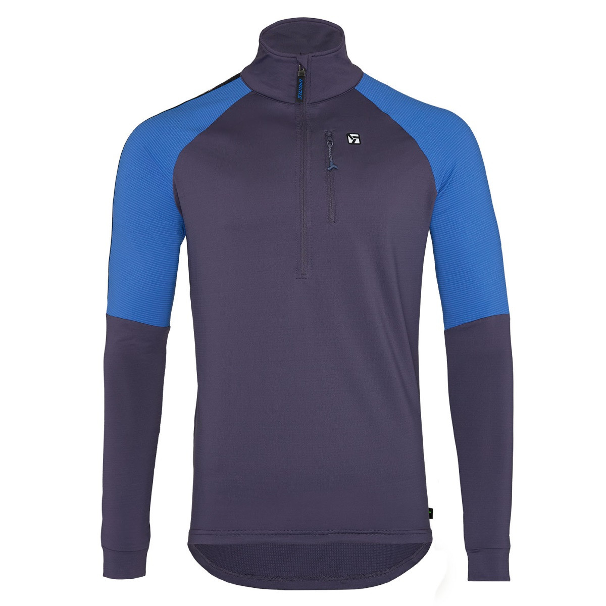 Pánská funkční mikina silvini marone tmavě modrá/modrá s