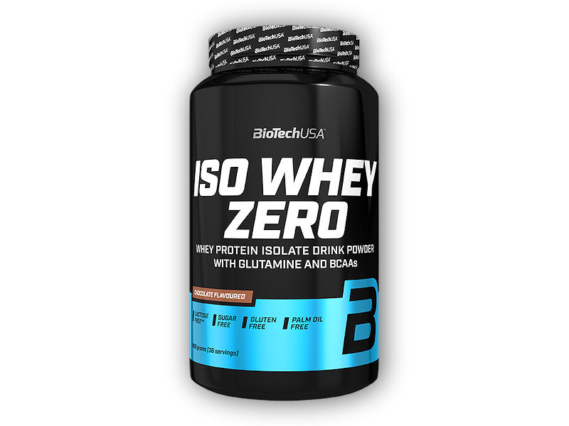 BioTech USA Iso Whey Zero 908g Varianta: čokoláda-karamel