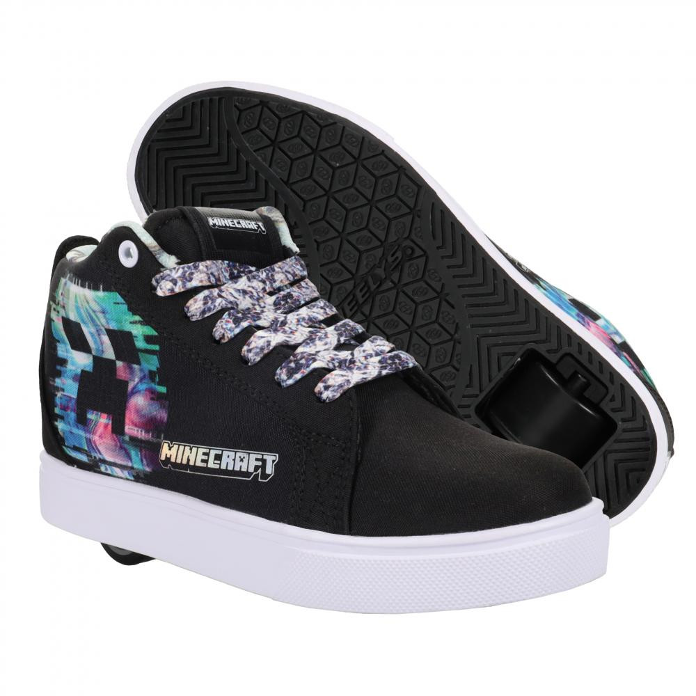 Heelys x Minecraft - Racer 20 MID MMC - Black/White - koloboty Velikost boty: 40,5