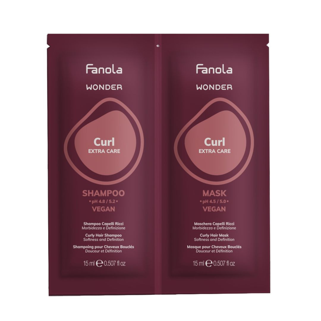 FANOLA VZORKY Wonder Curl Cleansing Conditioner 2x15 ml