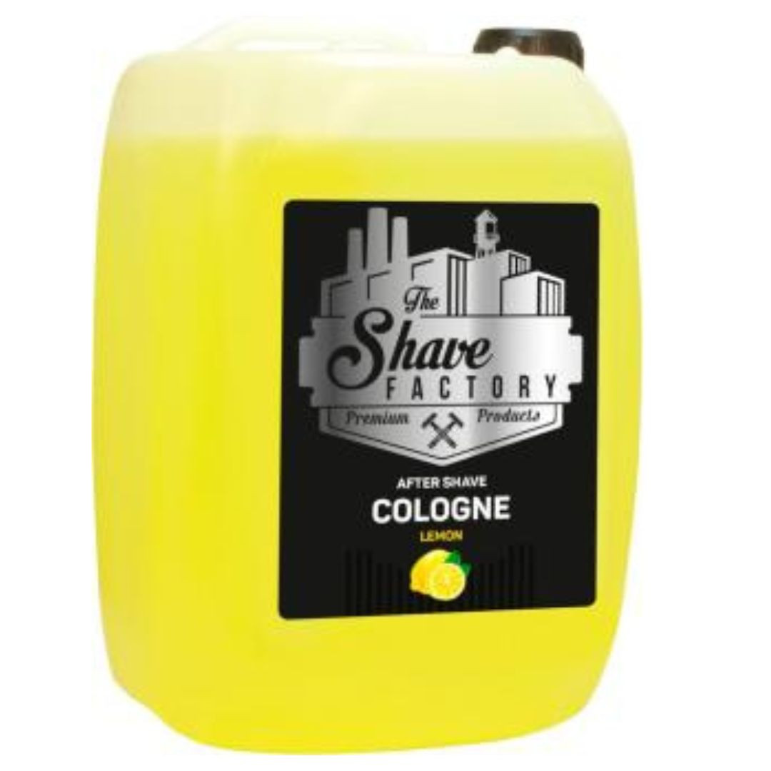 The Shave Factory After Shave Cologne - kolínská voda - po holení SALONNÍ BALENÍ: LEMON - 5000 ML