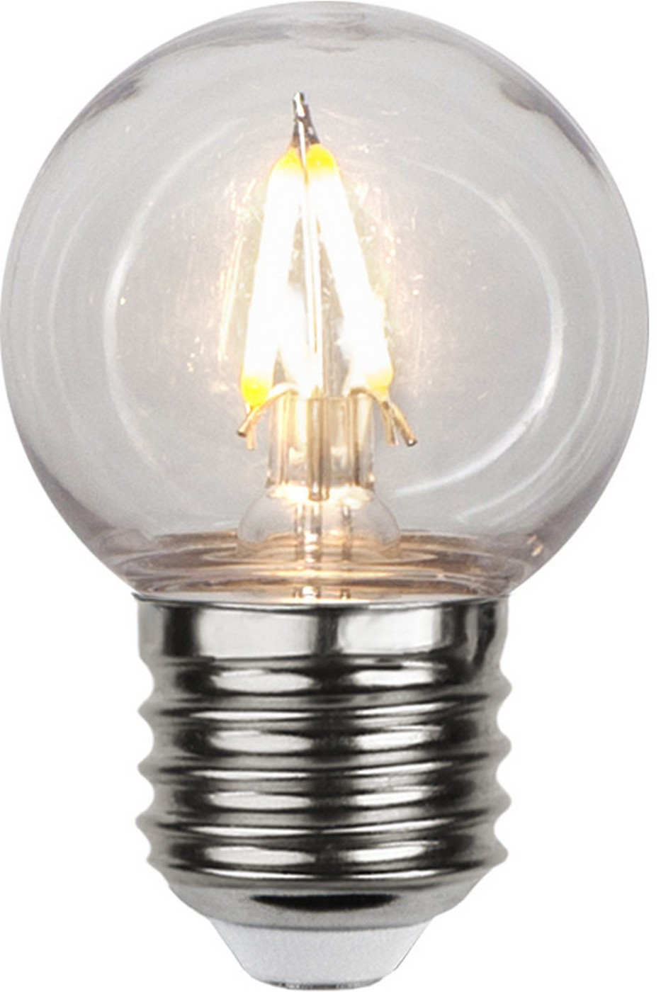 Dekorační LED žárovka E27 G45 Star Trading  Cover Filament - čírá