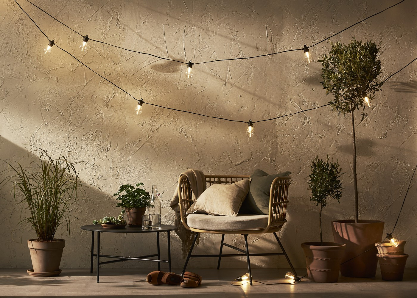 Světelný LED řetěz 10 světýlek délka 7,2 m Star Trading Selecta - černý