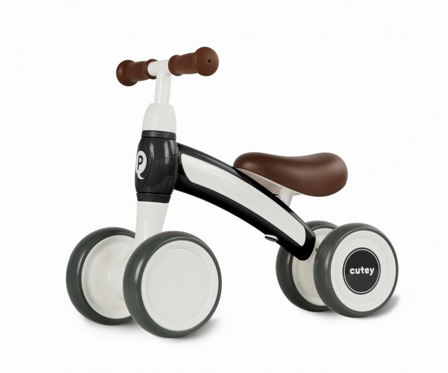 Odrážedlo Qplay Cutey Retro černé