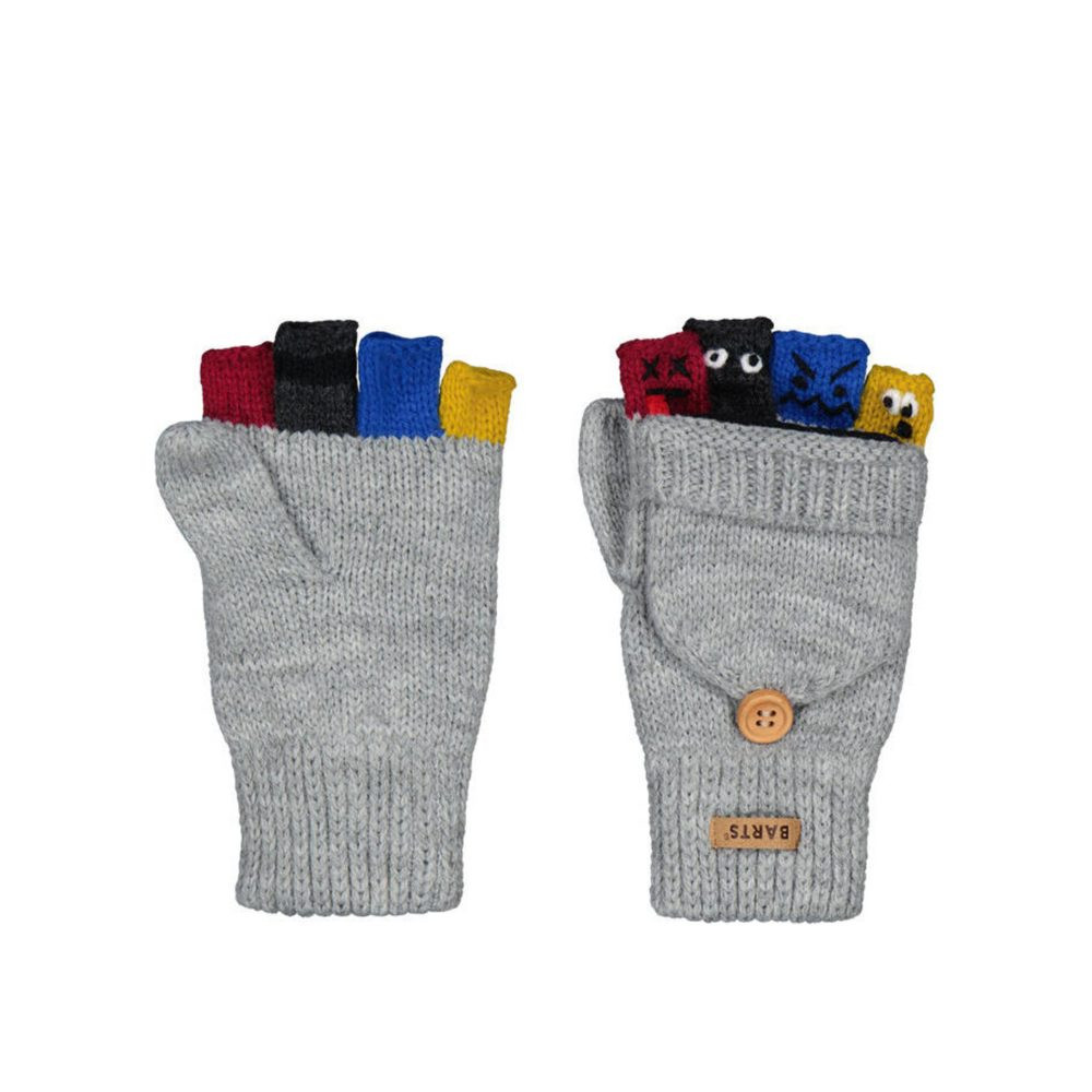 BARTS RUKAVICE PUPPETEER BUMGLOVES Heather Grey