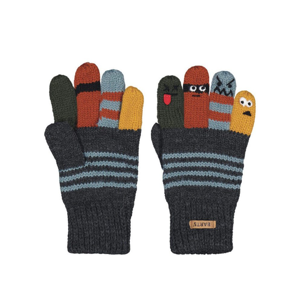 BARTS RUKAVICE PUPPETEER GLOVES Dark Heather