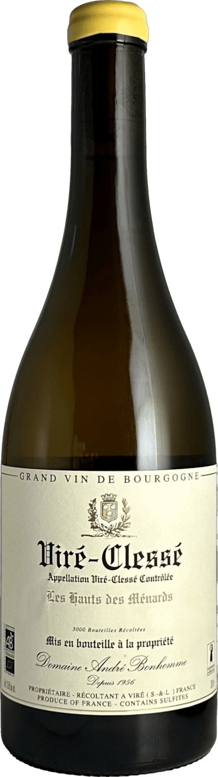 Domaine Andre Bonhomme Vire-Clesse Les Hauts des Menards 2022