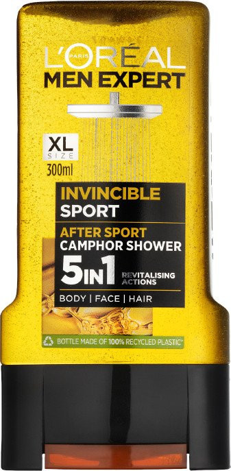 L'ORÉAL PARIS Men Expert Invincible Sport sprchový gel 300 ml