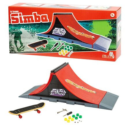 Simba Prstový skateboard s rampou