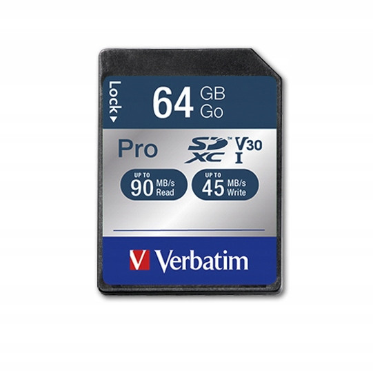 Sd karta Verbatim Pro 64 Gb