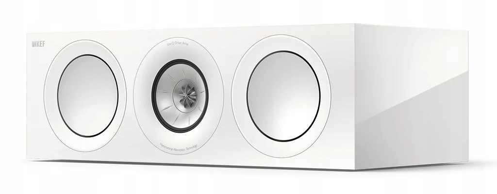 Kef R6 Meta (Bílý lesk White Gloss) Centrální Lcr