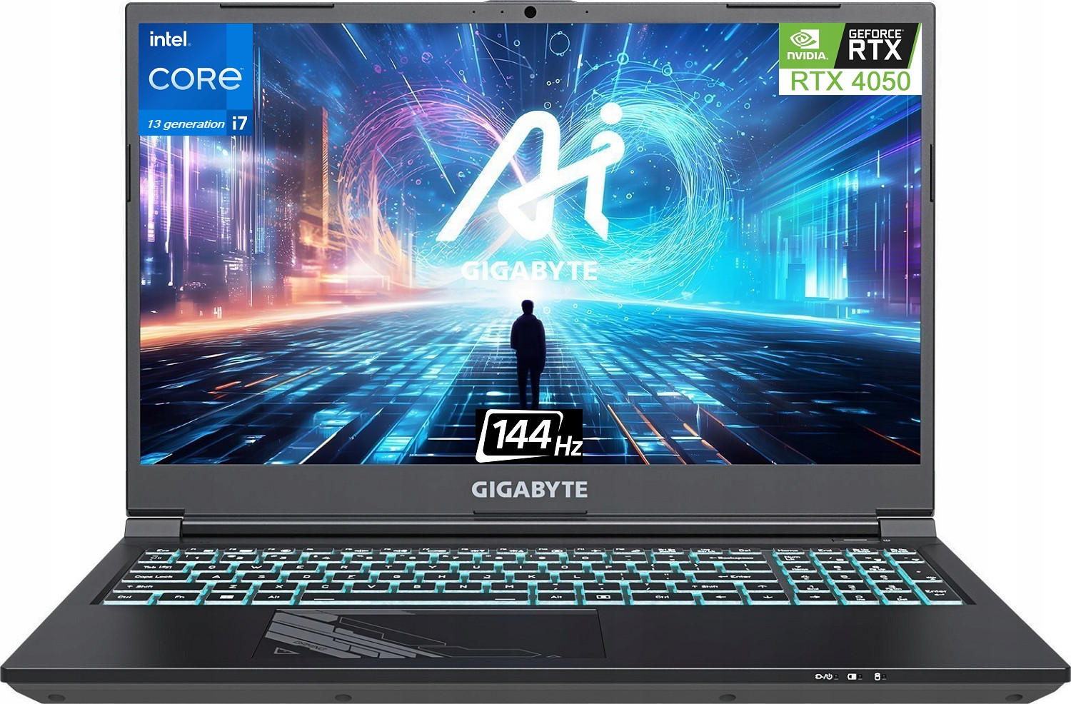 Notebook Gigabyte G5 15,6'' Fhd 144Hz i7-13620H 32GB SSD2048 Rtx 4050 W11