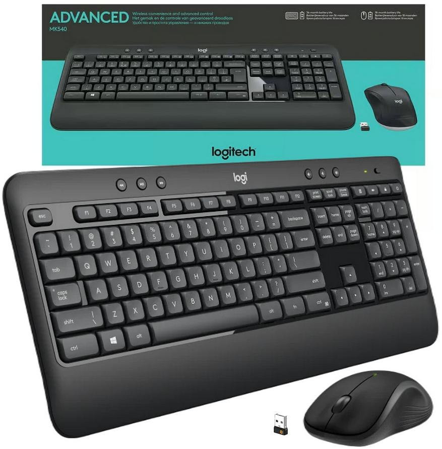 Bezdrátový set Logitech MK540 Advanced 920-008685 Klávesnice myš