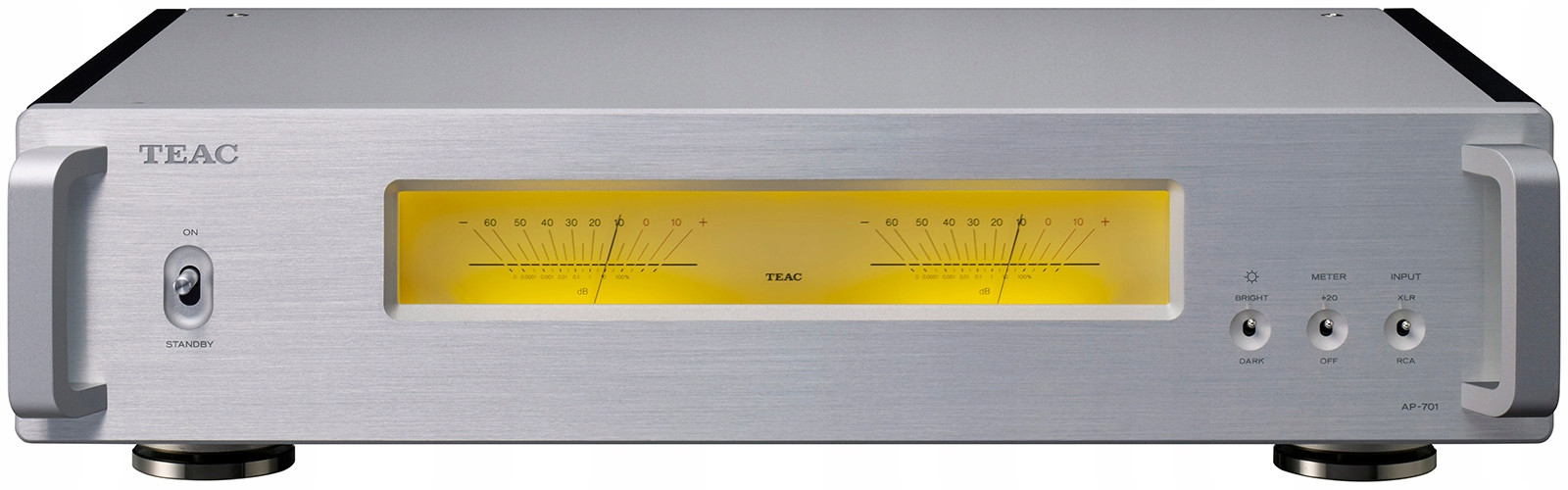 Teac AP-701 Silver Špička Síly Dual-mono Se Srdcem, Duší A Velkou Silou