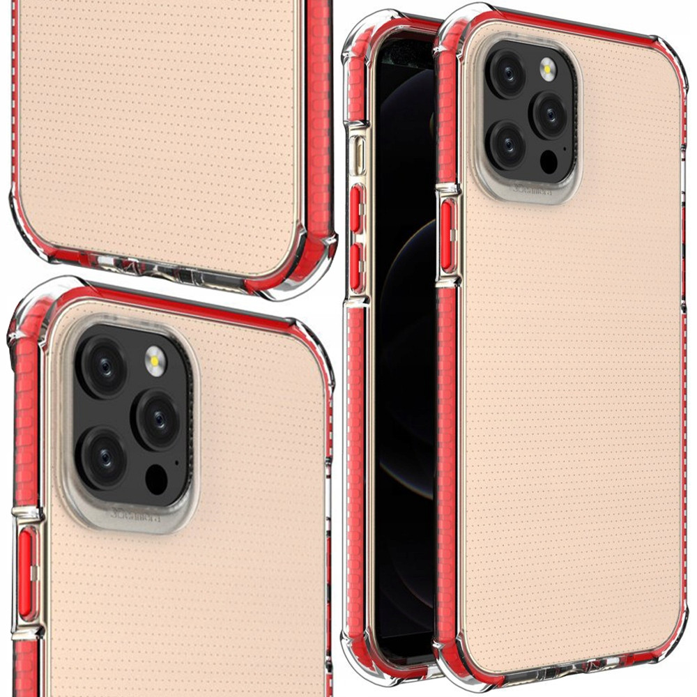 Spring Armor Pouzdro Case Kryt Obal Pro Iphone 12 Pro Max Červené