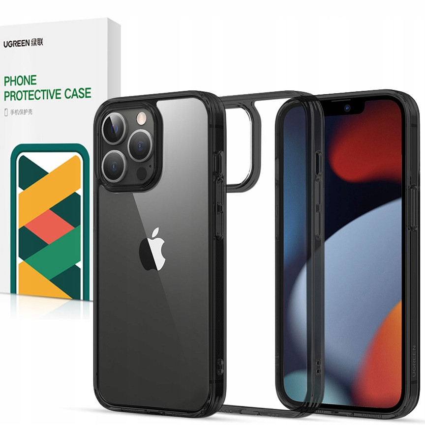 Ugreen Pouzdro Case Kryt Obal S Gelovým Rámečkem Pro Iphone 13PROMAX Černé