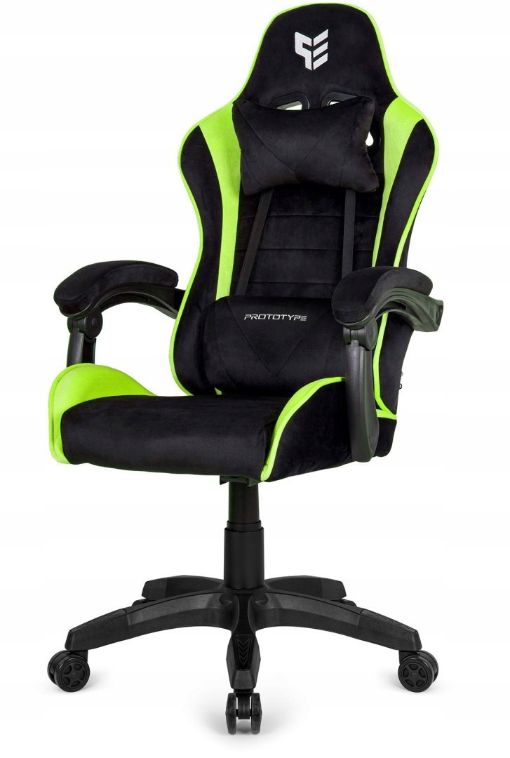 .Herní otočná židle Hero Enzo Green Fabric