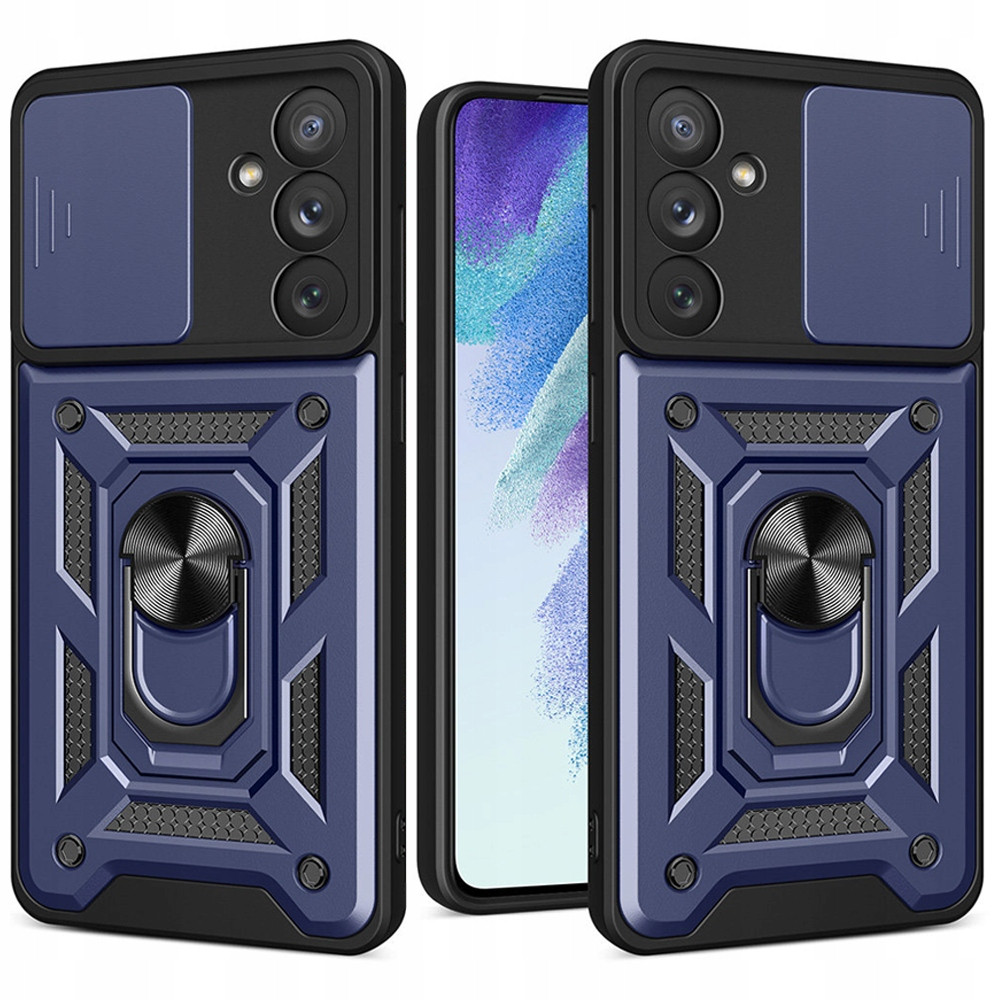 Hybrid Armor Pouzdro Case Kryt Obal Pro Samsung Galaxy A14 Modré