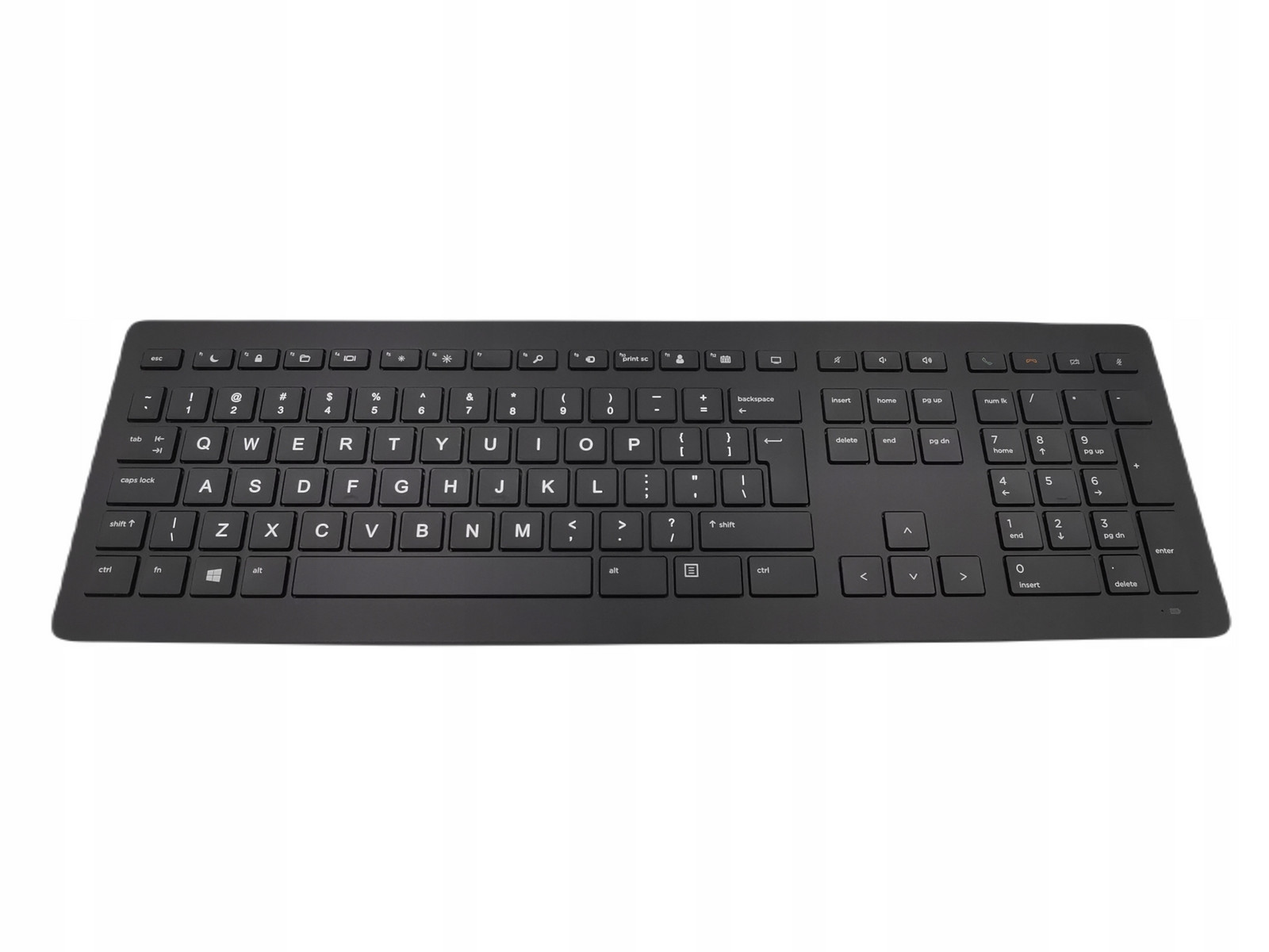 Tichá slim bezdrátová klávesnice Hp Premium Z9N39AA akumulátor Qwerty Uk