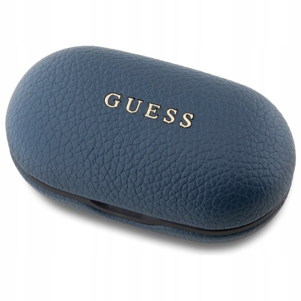 Guess Bluetooth Tws sluchátka dokovací stanice modrá/blue Grained Clas