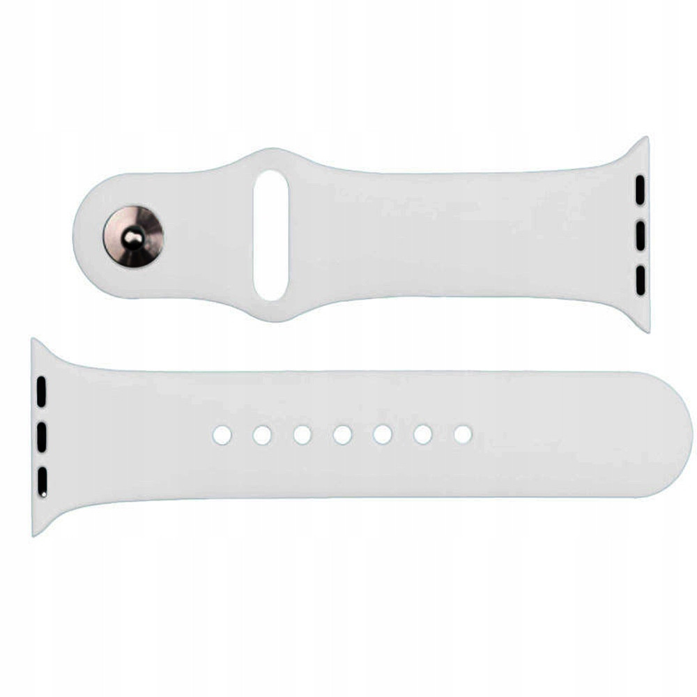 Silicone Strap Pásek Pro Watch ULTRA/8/7/6/5/4/3/ 45/44/42MM Bílý