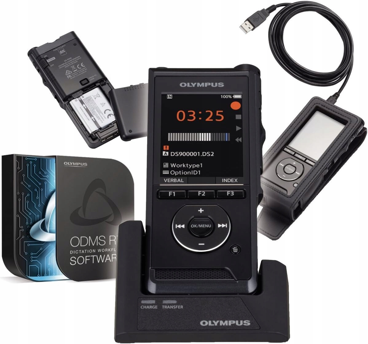 Olympus DS-9000 Diktafon Digital Voice Recorder