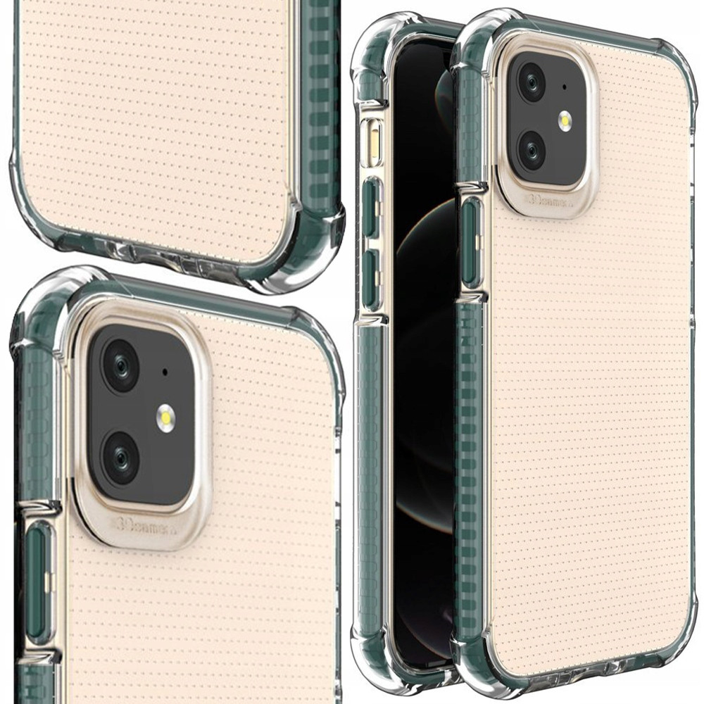 Spring Armor Pouzdro Case Kryt Obal Pro Iphone 12 Mini Tmavě Zelená