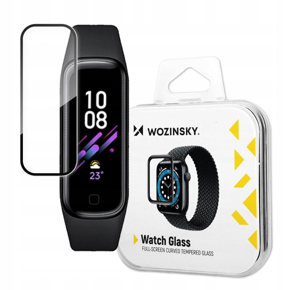 Wozinsky Hybridní Tvrzené Sklo Odolné Pro Samsung Galaxy FIT2 Černé