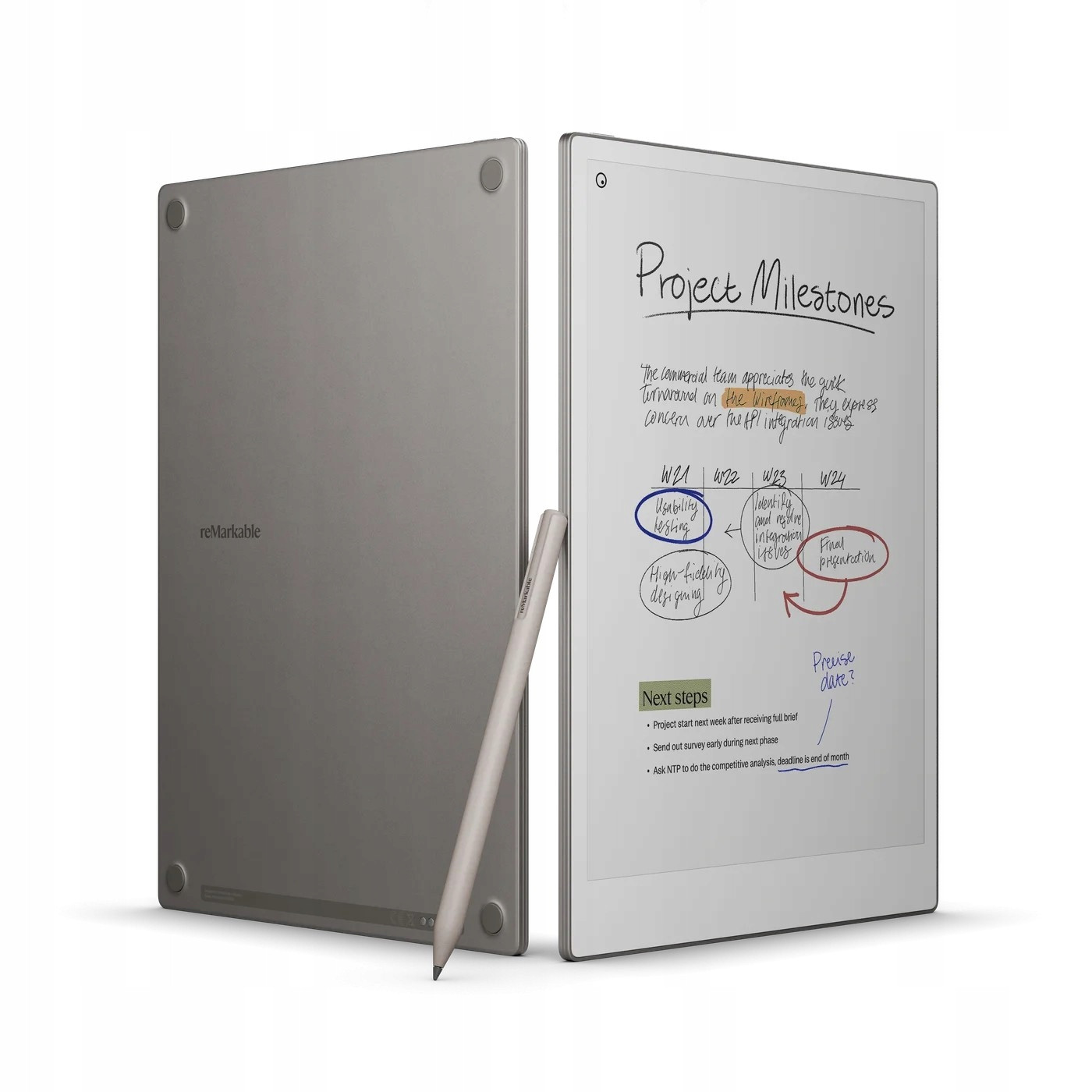 reZnačkable Paper Pro Poznámkový blok Čtečka Tablet Digitální 11.8palcový E-Ink 64GB