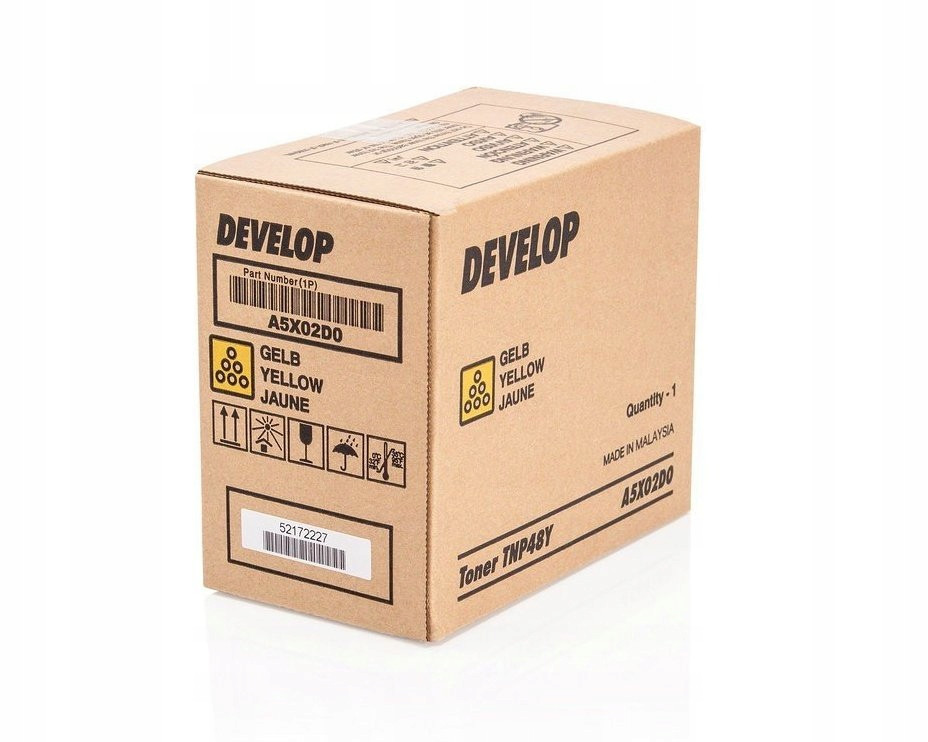 Originální toner TNP-48Y A5X02D0 pro Develop Ineo +3350 +3850 +3850FS