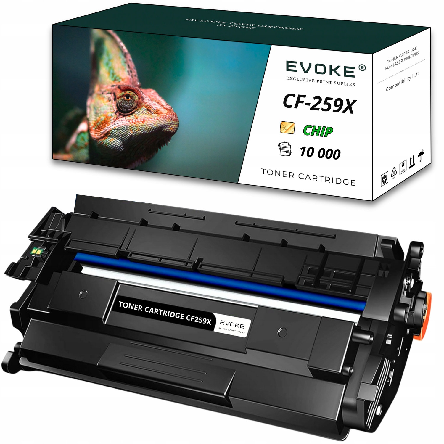 Toner do tiskárny Hp CF259X Čip černý 10000 stran