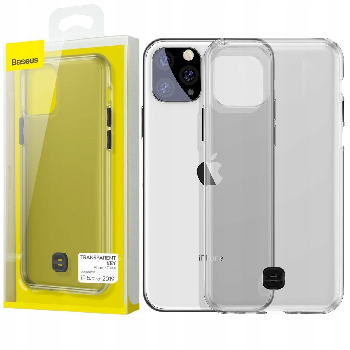 Baseus Pouzdro Case Kryt Pouzdro S Gelovým Rámečkem Pro Iphone 11 Pro Max Černé