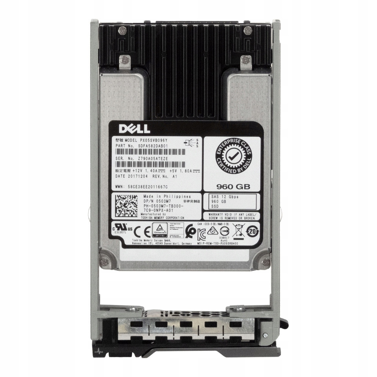 Dell 0503M7 960GB MLC U.2 2.5'' PX05SVB096Y
