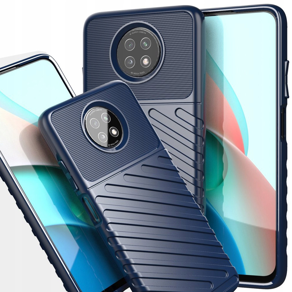 Thunder Case Pouzdro Case Kryt Obal Pro Xiaomi Redmi Note 9T Modré