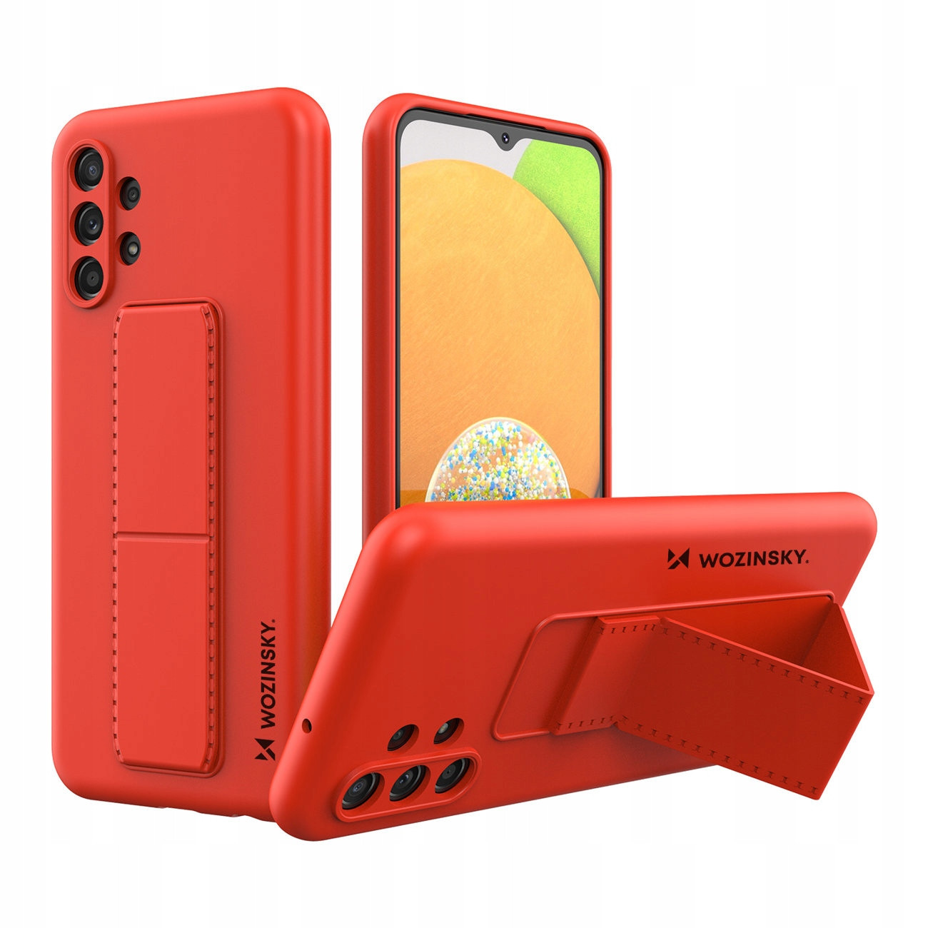 Wozinsky Pouzdro Case Kryt Obal Pro Pouzdro Samsung Galaxy A23 Červené