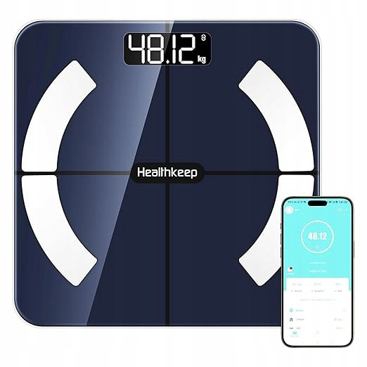 Chytrá Bluetooth Koupelnová Váha Analytická healthkeep FG263LB