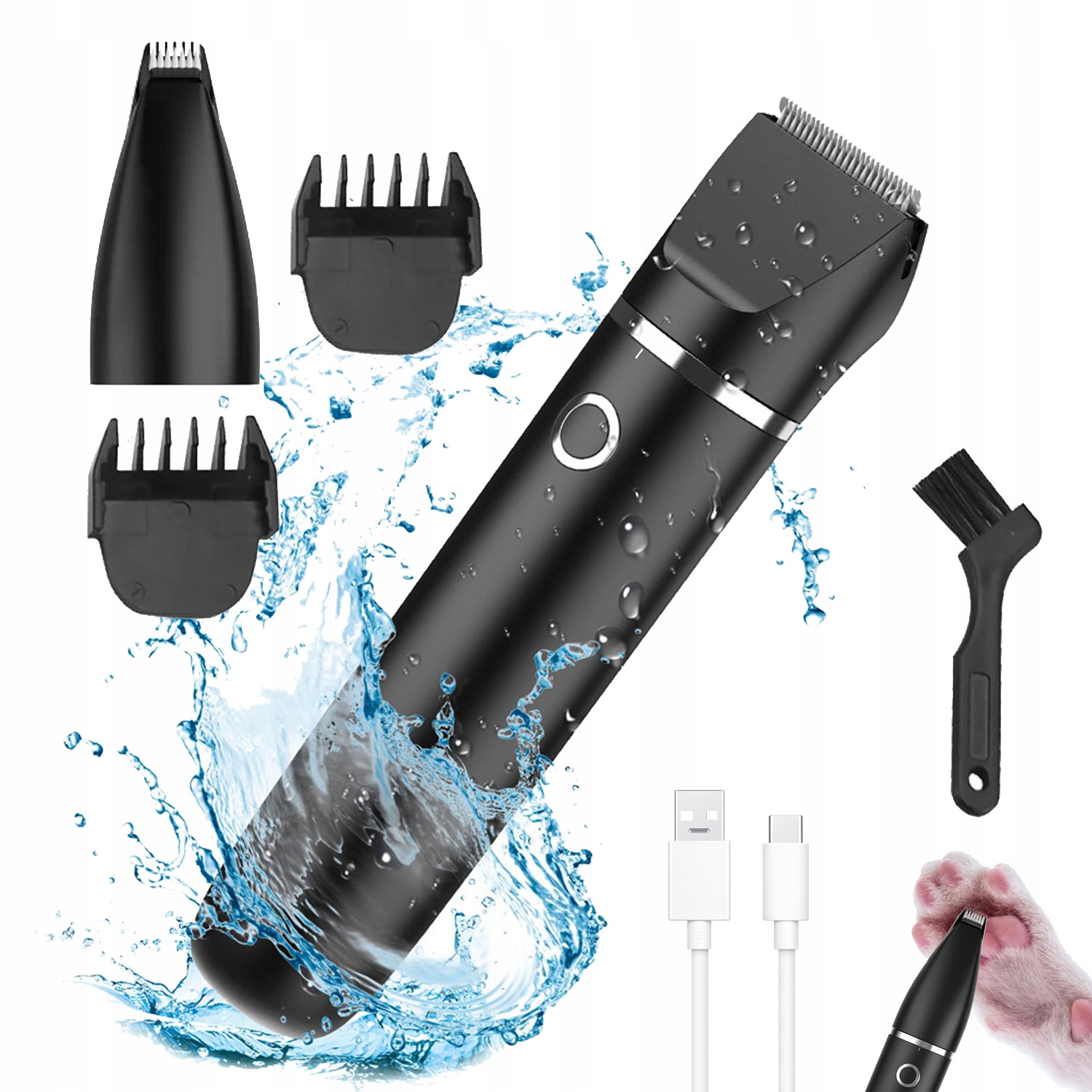 Paw Trimmer pro psy,stříhací strojek na psy psa kočky profesionální