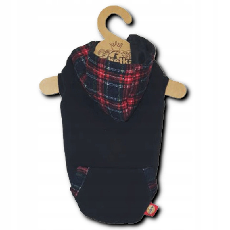 Obleček Pro Psa Blecha Mikina S Kapucí Colin Černá Vel. M