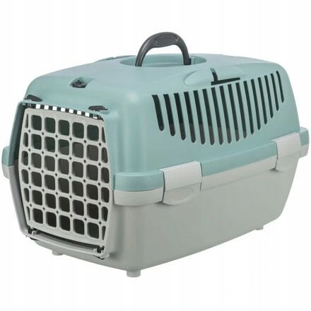 Trixie Transportní box Capri 1, Xs: 32 x 31 x 48 cm, světlešedá/šalvějová