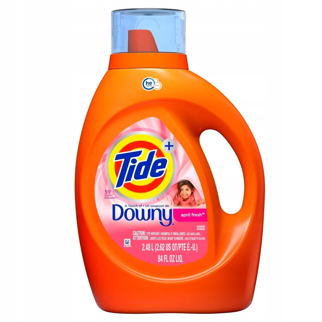 Tekutý Prací Prostředek Tide+ Downy 2,48l 59 praní Z Usa